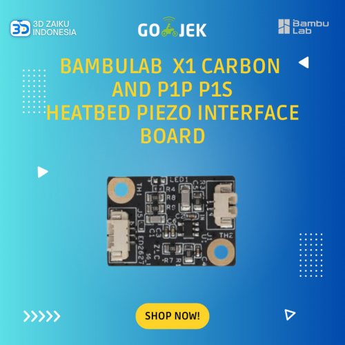 Original Bambulab X1 Carbon and P1P P1S Heatbed Piezo Interface Board